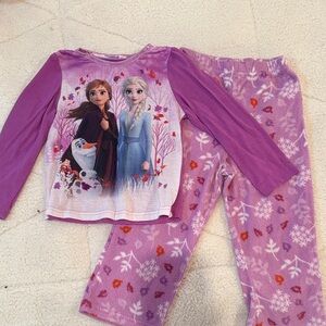 Frozen Kids Pajamas - Purple